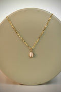 Heirloom Golden Oval Necklace