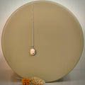 Heirloom Silver Oval Necklace